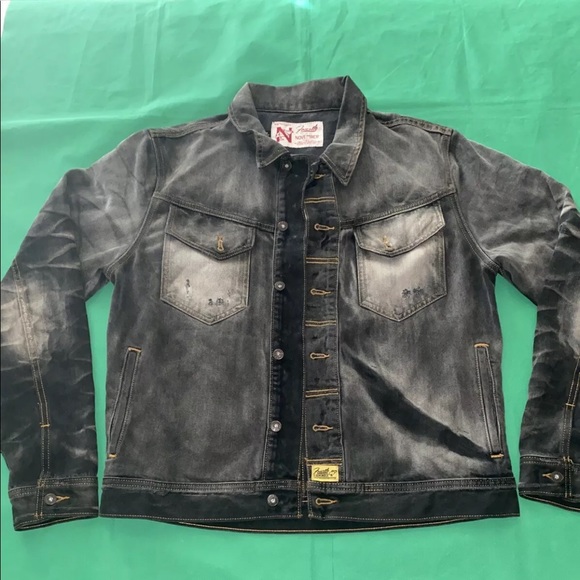 FOURTH OF NOVEMBER Jacket Men's Size L Pelican - Picture 1 of 10